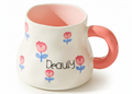 Porcelain Mug – Beauty Tulip Pink with Gift Box | ماج بورسيلين – توليب وردي بيوتي مع علبة هدية