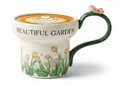 Porcelain Mug – Beautiful Garden Orange Tulip | ماج بورسيلين – حديقة جميلة توليب برتقالي