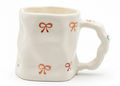 Cute Porcelain Mug Colorful Bows